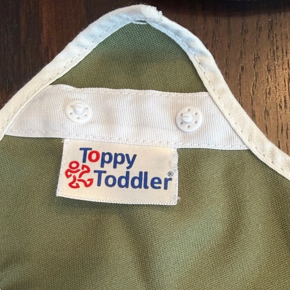 5 Pack Colorful Waterproof Kids Bib Set - Red, Yellow, Blue, Green, Gray